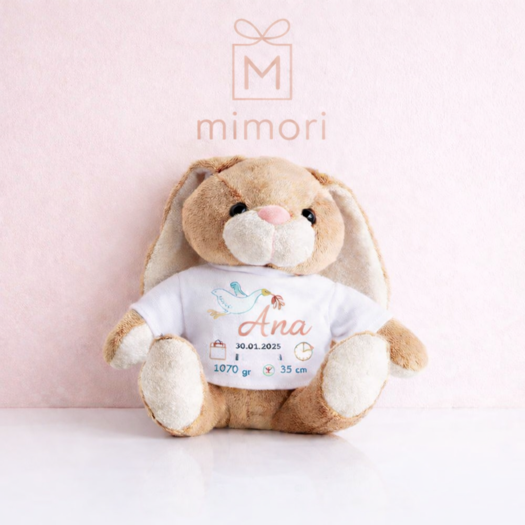 conejo peluche personalizado